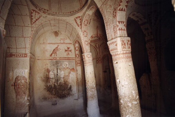 Byzantine frescoes